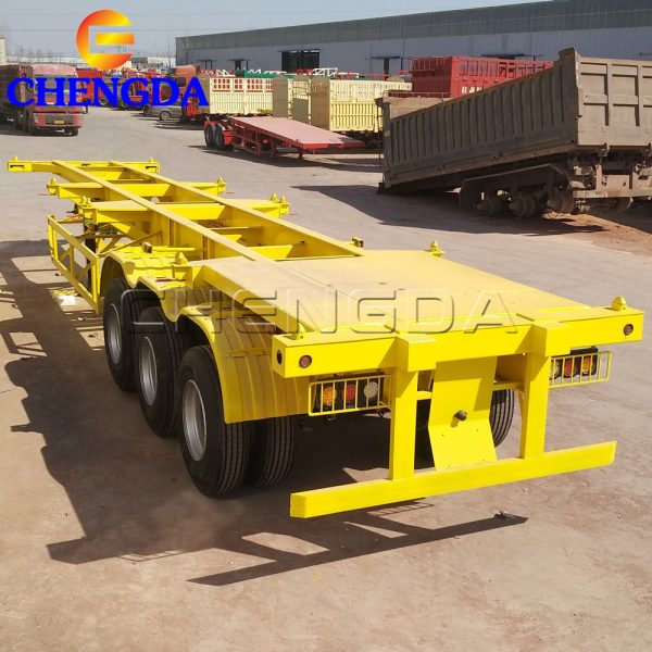 3 Axle 40ft Skeleton Container Trailer - Image 5