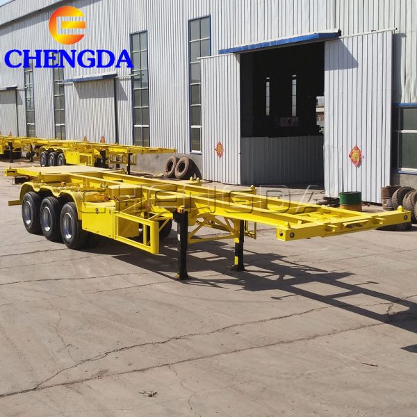 3 Axle 40ft Skeleton Container Trailer - Image 4