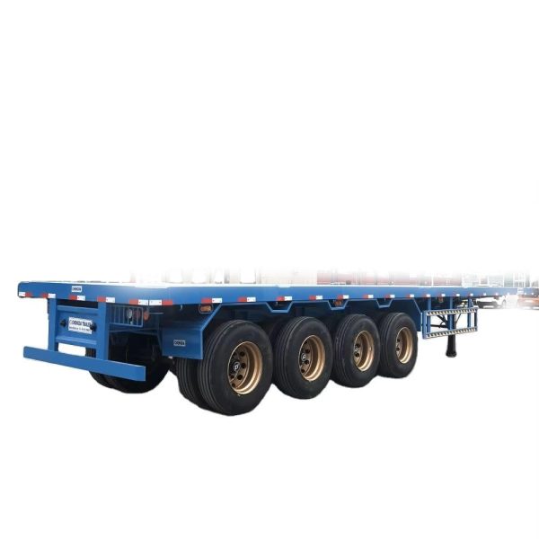 4 Axle 45ft Flatbed Trailer