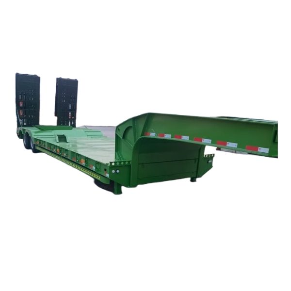 High Low High Lowbed Semi Trailer