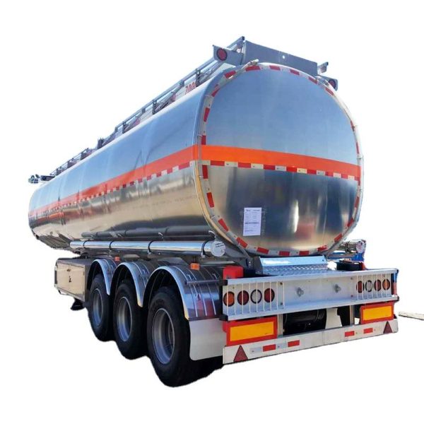 Stainless Steel Oil Tanker Semi Trailer